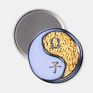 Libra & Fire Rat Magnet