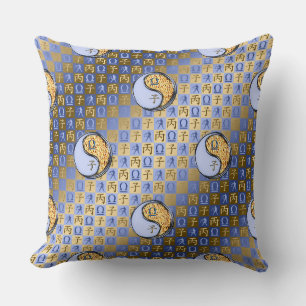 Libra & Fire Rat Throw Pillow