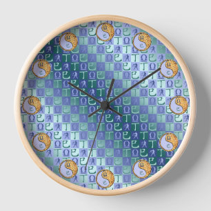 Libra & Fire Snake Clock