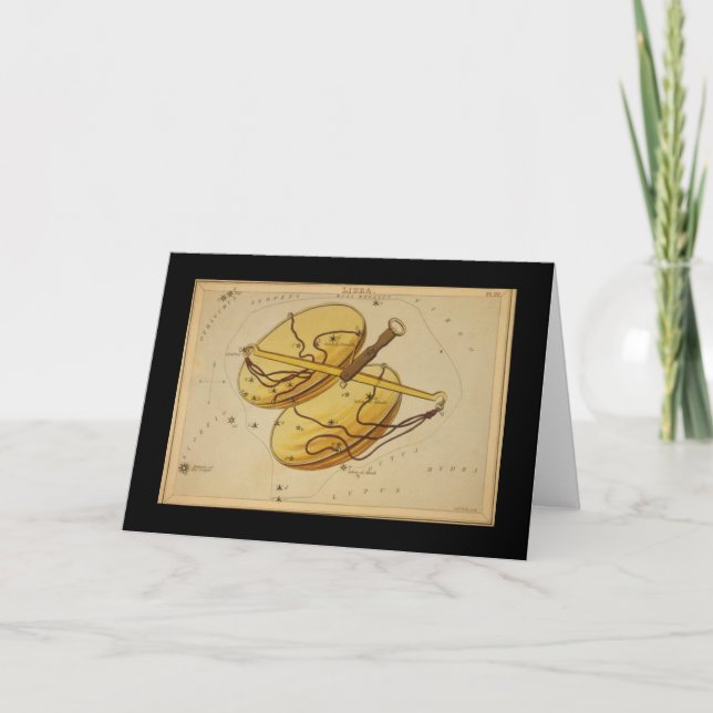 Libra Greeting Card (Front)