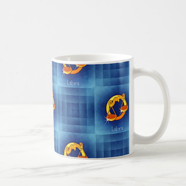 libra horoscope coffee mug (Right)