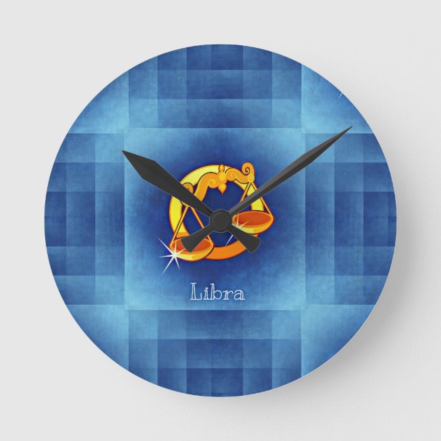 libra horoscope round clock (Front)