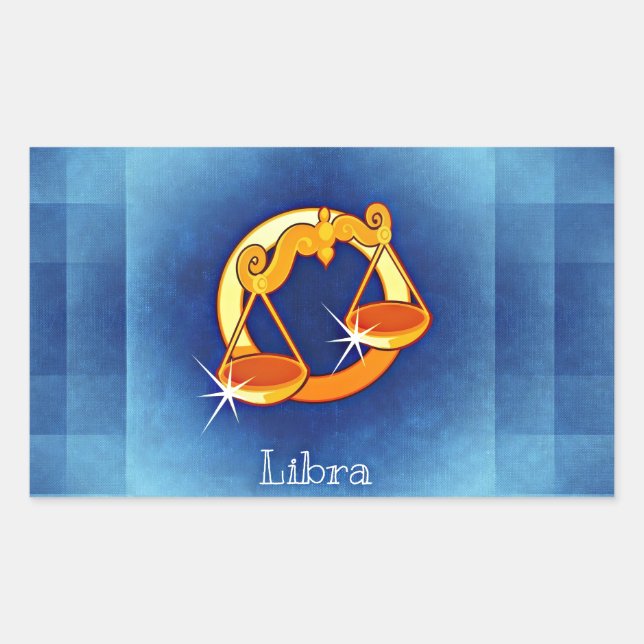 libra horoscope sticker (Front)