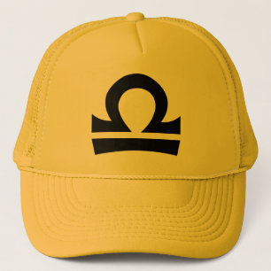 Libra jaune casquette or
