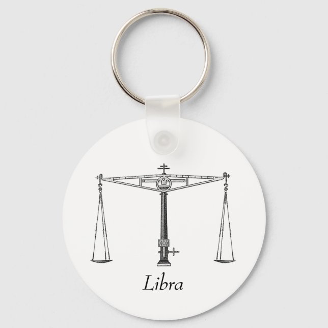Libra Key Chain (Front)