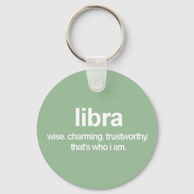 LIBRA KEYCHAIN (Front)