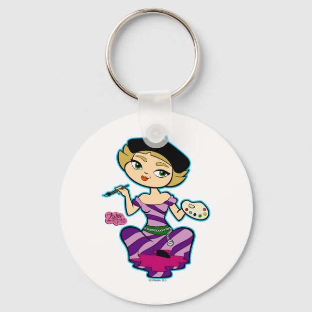 Libra Keychain (Front)