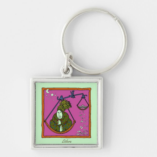 Libra Keychain (Front)