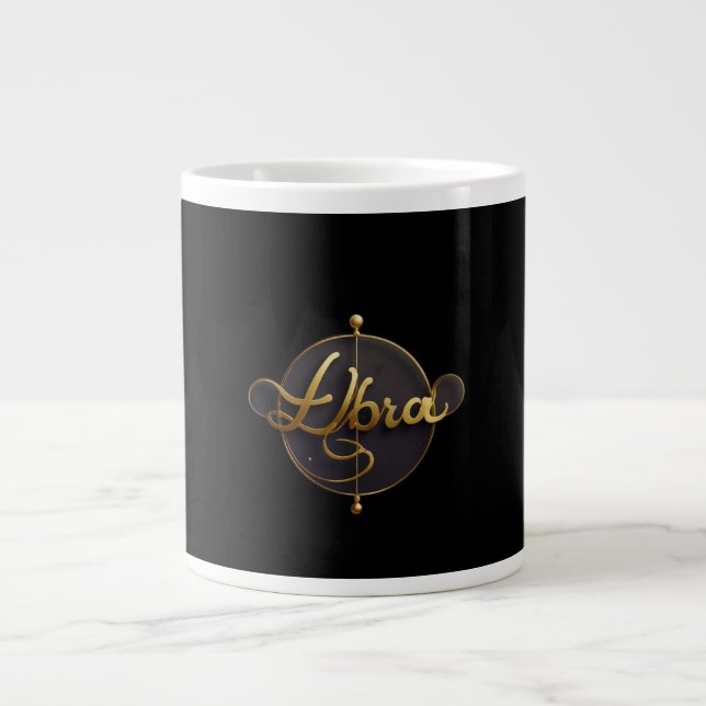 Libra Large Coffee Mug (Front)