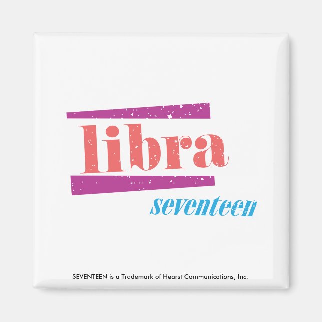 Libra LtPink Magnet (Front)
