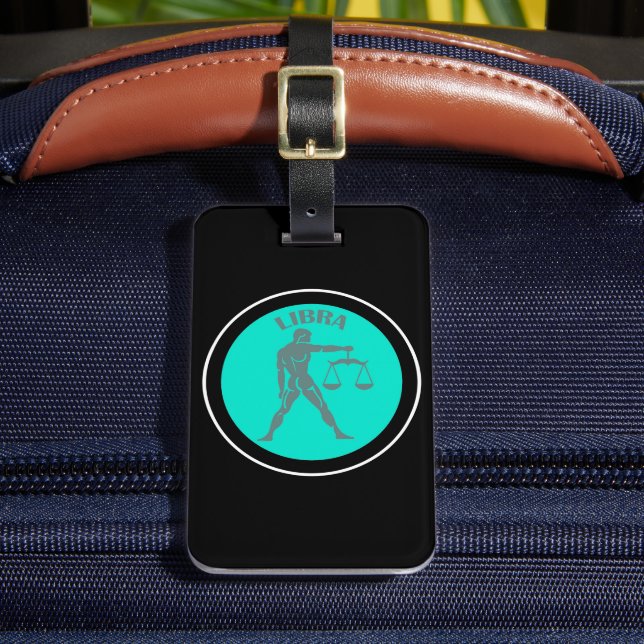 Libra Luggage Tag  (Front Insitu 2)