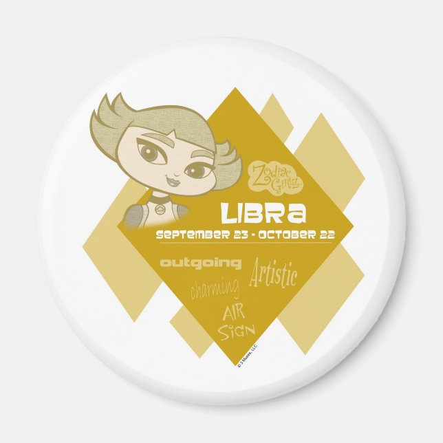 Libra Magnet (Front)