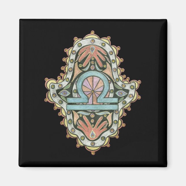 Libra Magnet (Front)