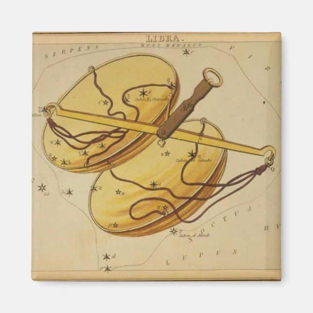 Libra Magnet (Front)