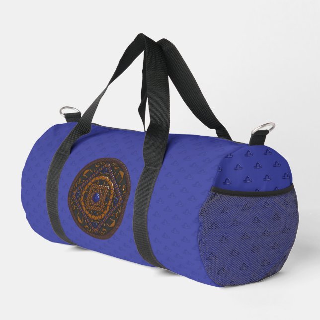 Libra Mandala  Duffle Bag (Right Corner)