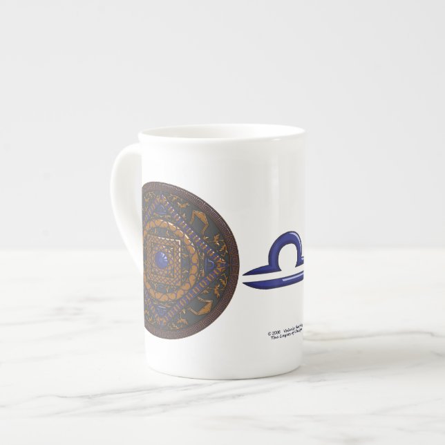 Libra Mandala Specialty Mug (Front Left)