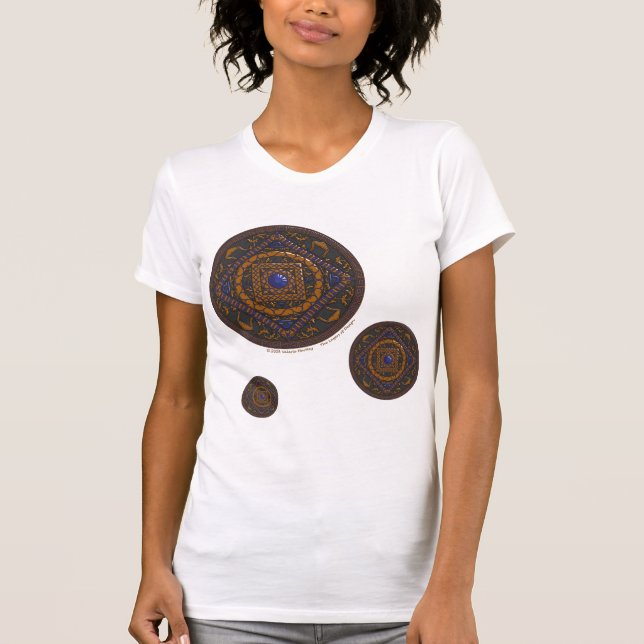 Libra Mandala Women's Light Shirt (Front)