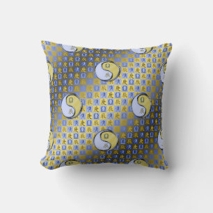 Libra & Metal Dragon Throw Pillow