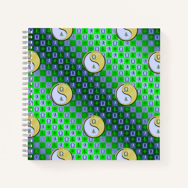 Libra & Metal Goat Notebook (Front)