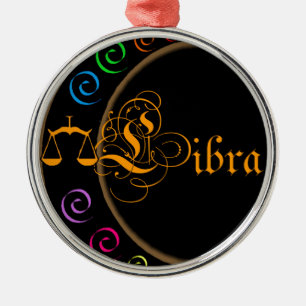 Libra Metal Ornament