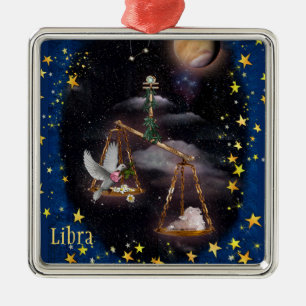 Libra Metal Ornament