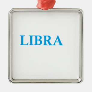 libra metal ornament