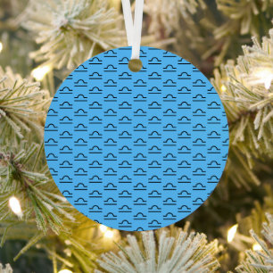 Libra Metal Ornament