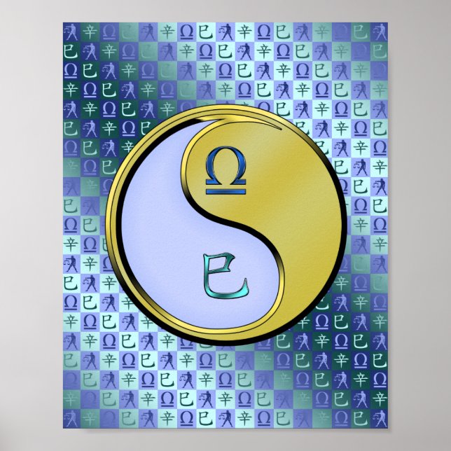 Libra & Metal Snake Poster (Front)