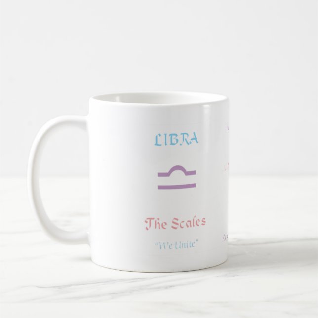 Libra mug (Left)