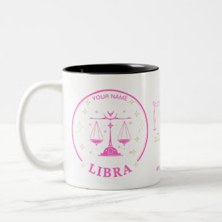 Libra personnalisée Zodiac 11 oz de café Mug