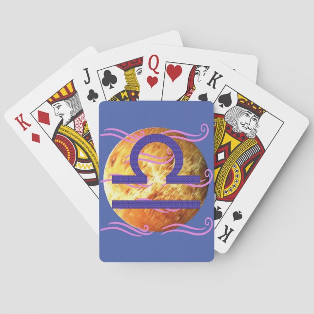 Libra Playing Cards (Back)