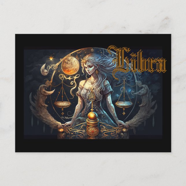 Libra Postcard (Front)