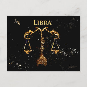 Libra - Postcard