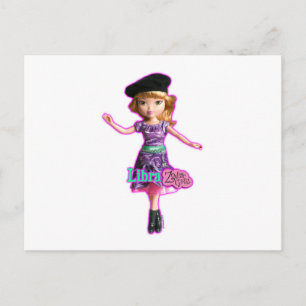 Libra Postcard