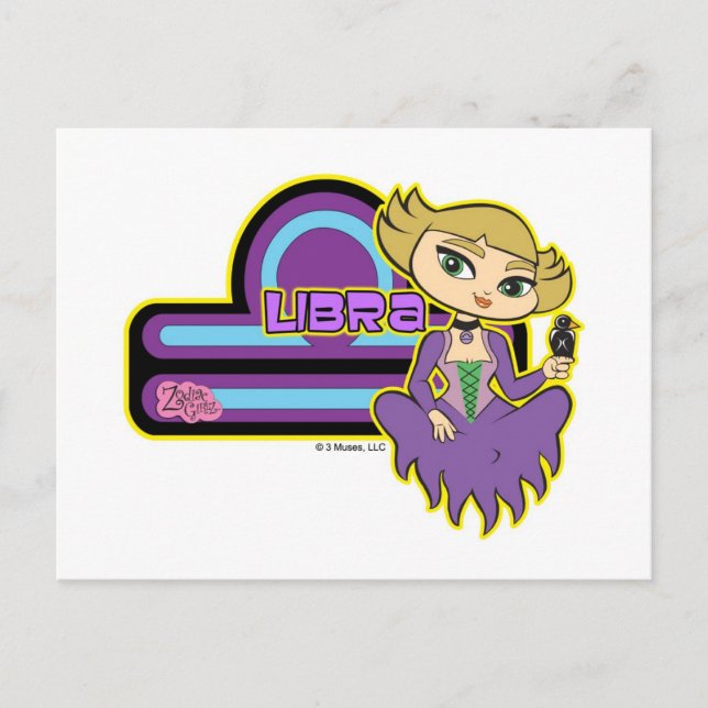 Libra Postcard (Front)