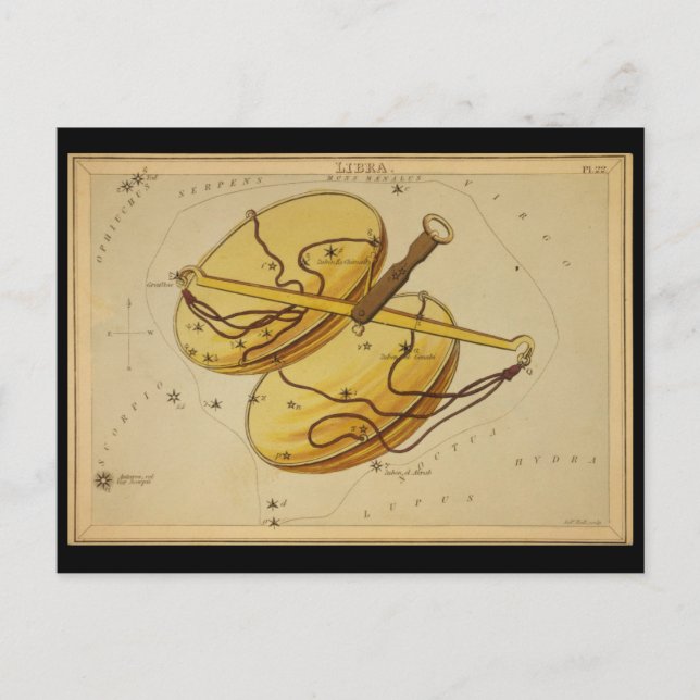 Libra Postcard (Front)