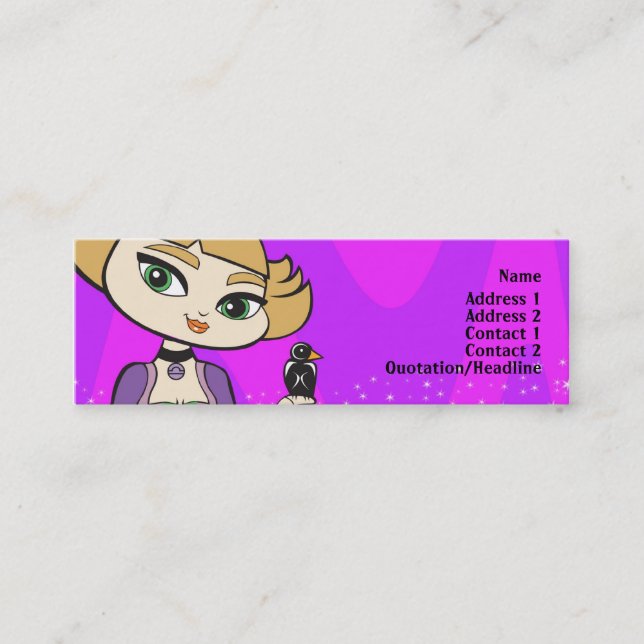 Libra Profile Card (Front)