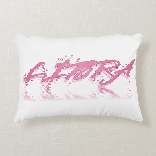 Libra Reflection Accent Pillow (Front)