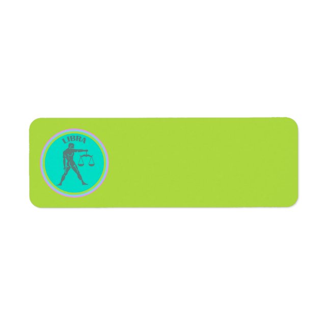 Libra Return Address Label (Front)