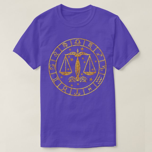 Libra Sept 23 Oct T-Shirt (Design Front)