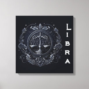 Libra—September 23-October 22  Canvas Print