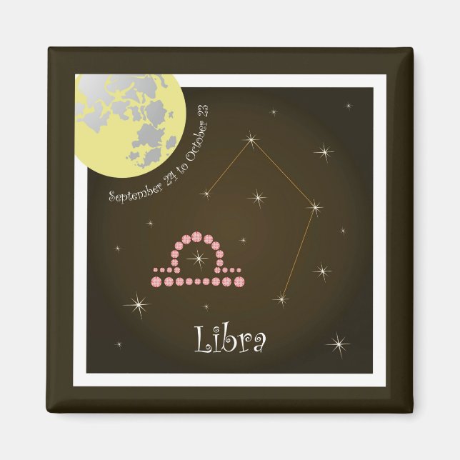 Libra September 24 to October 23 Magnet (Front)