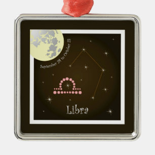 Libra September 24 to October 23 Ornament