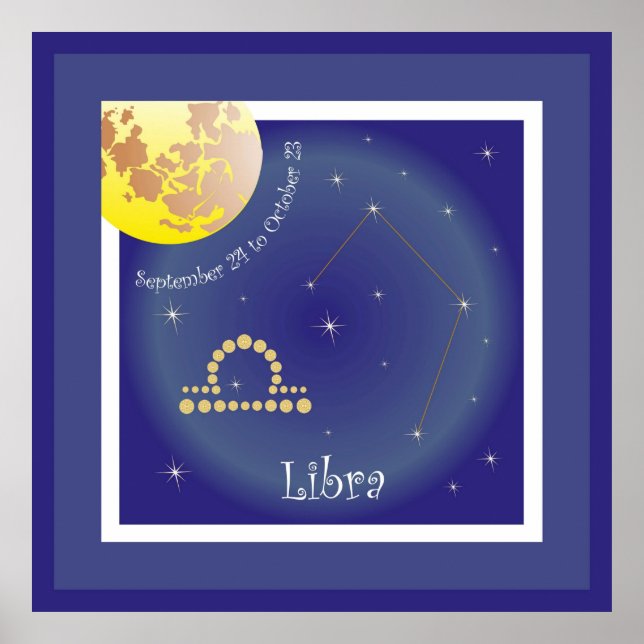 Libra September 24 to October 23 Poster (Front)