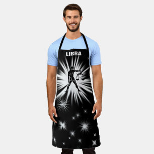 Libra sign apron