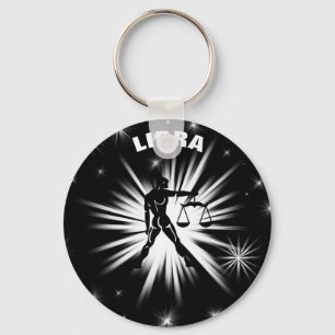 Libra sign keychain