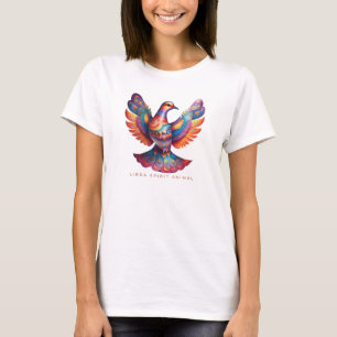 Libra Spirit Animal Dove Alebrije Female T-Shirt