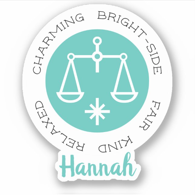 Libra Sticker (Front)