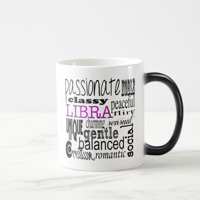 Libra Subway Art Magic Mug (Right)