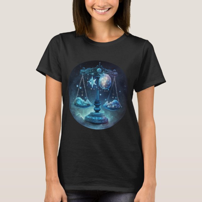 Libra - T-shirt Zodiac (Devant)